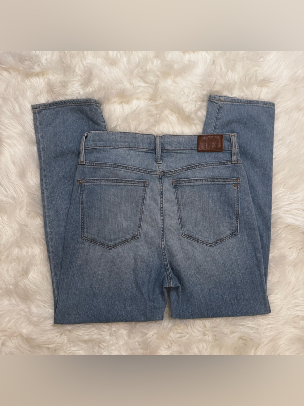 Madewell Classic Straight Jeans Light Wash High Rise Size 29 - Picture 8 of 12